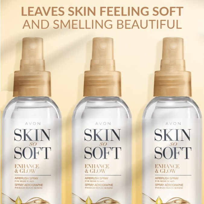 Skin So Soft Enhance & Glow Airbrush Spray – Triple Glow Bundle (3 x 150ml)