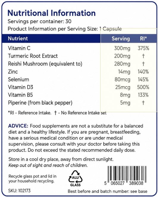 Protect Immune & Wellbeing Supplement
